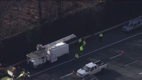 Buscan a un camión Freightliner en el atropello mortal de un hombre en la I-495